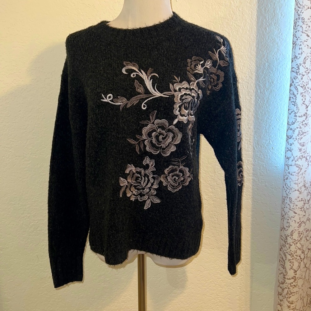 Blank NYC back zip sweater